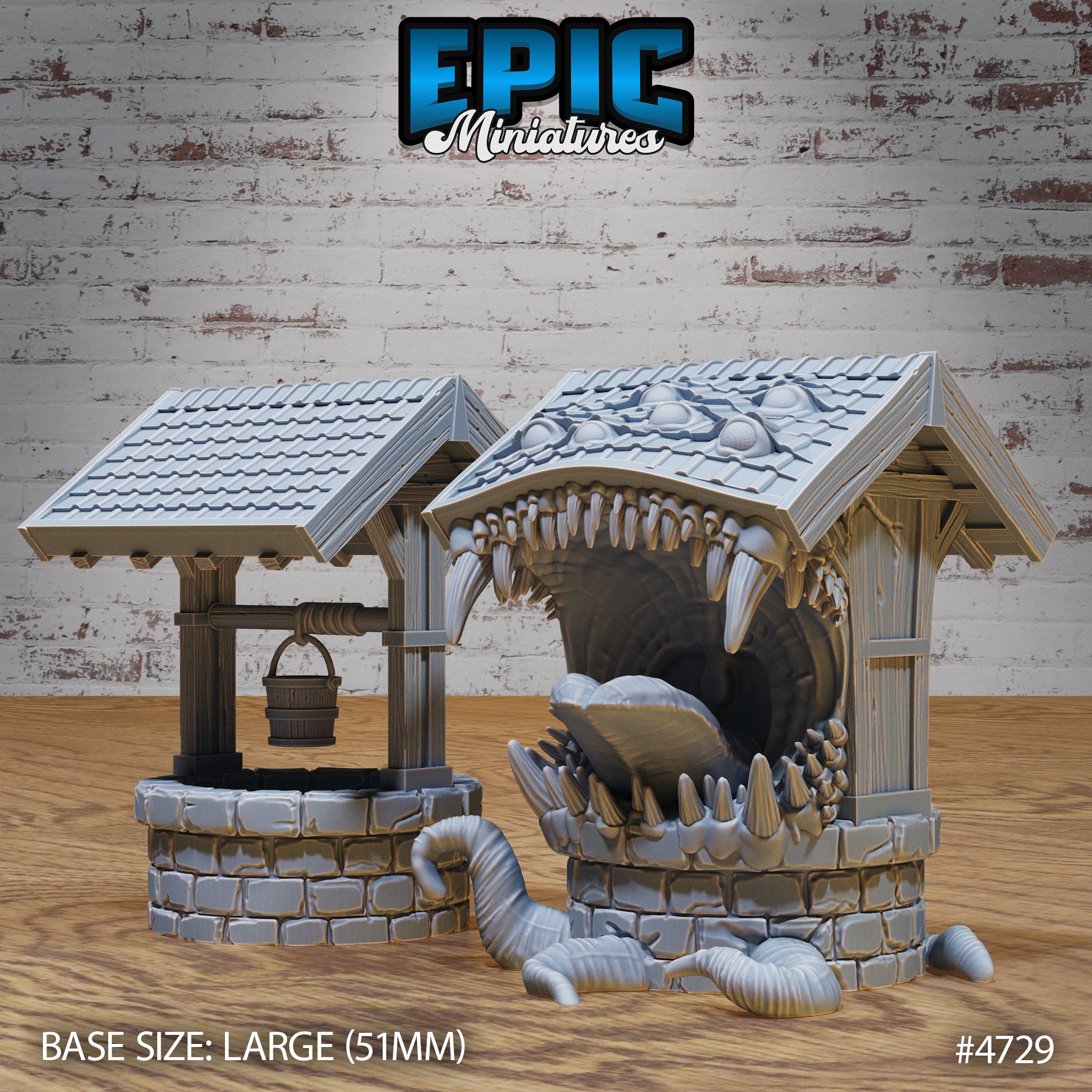 Mimic Well / Water Production Construction Creature / Building Equipment / Hidden Fountain Trap / Trickster Army Item / Siege Servan / Dungeon Area Decoration / Shapechanger Encounter